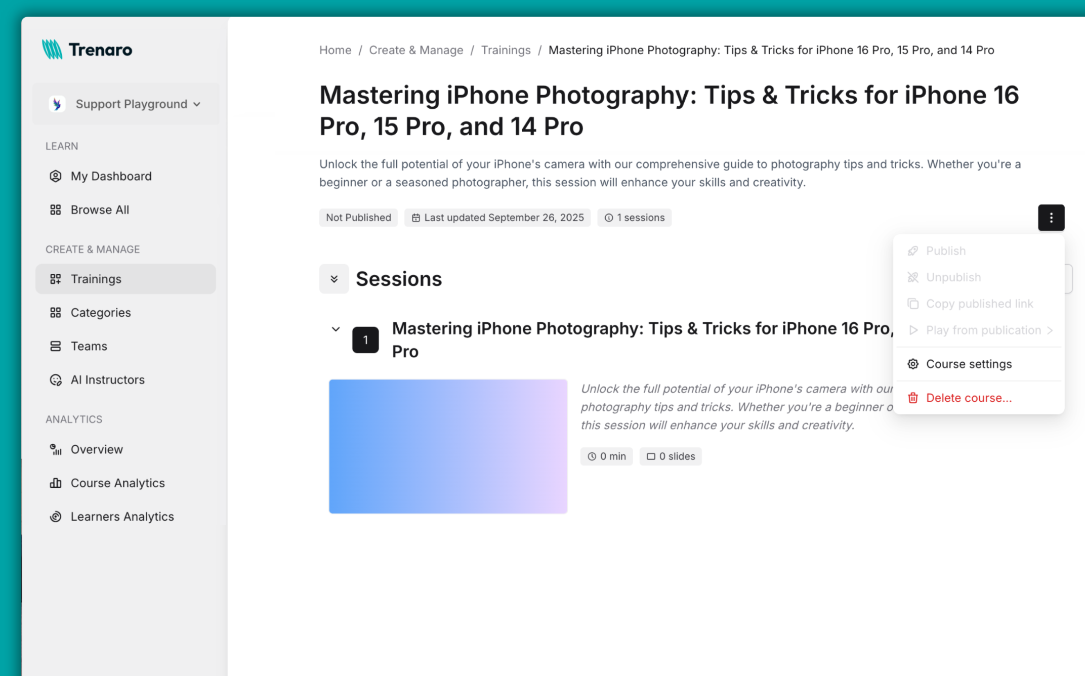 Documentation screenshot