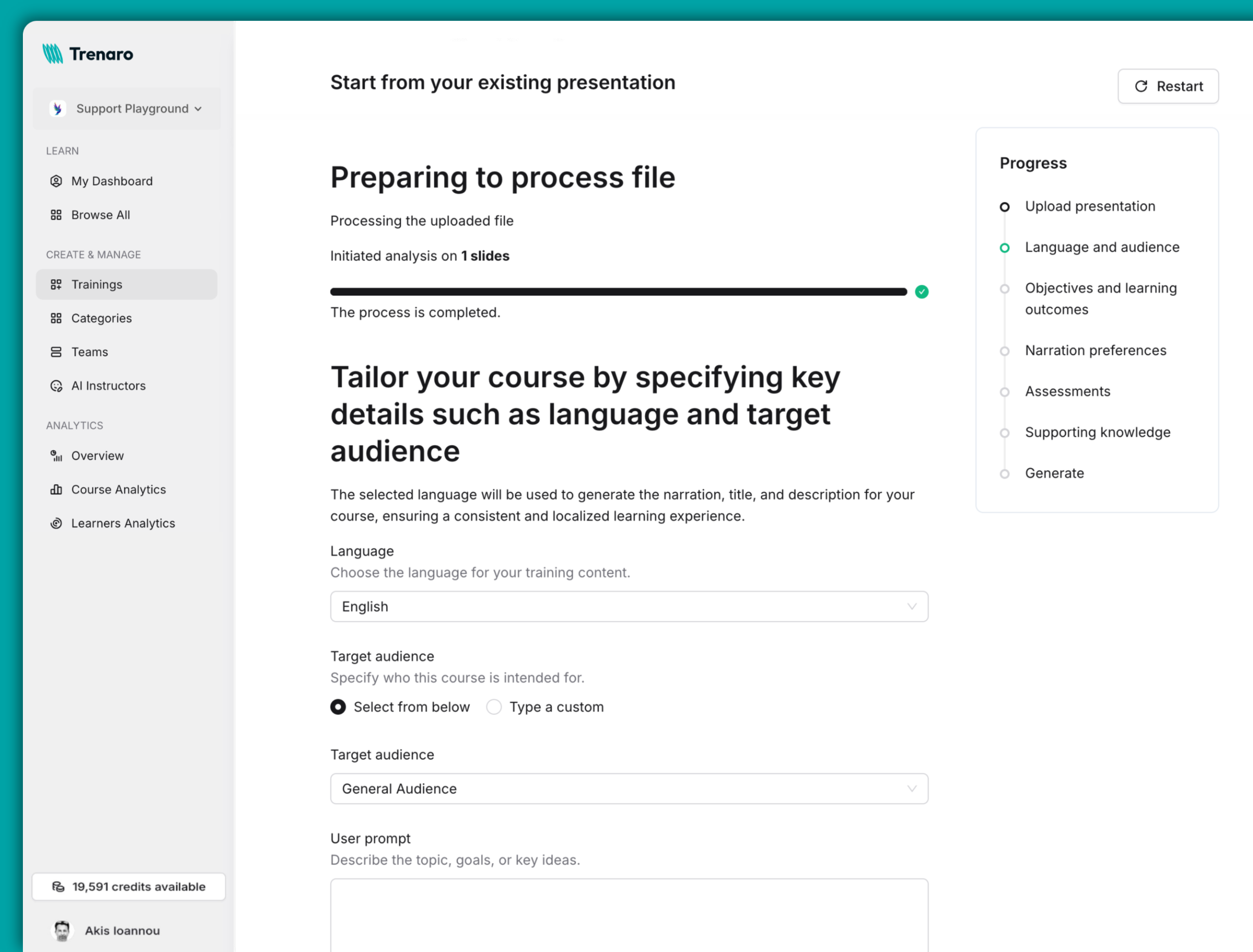 Documentation screenshot