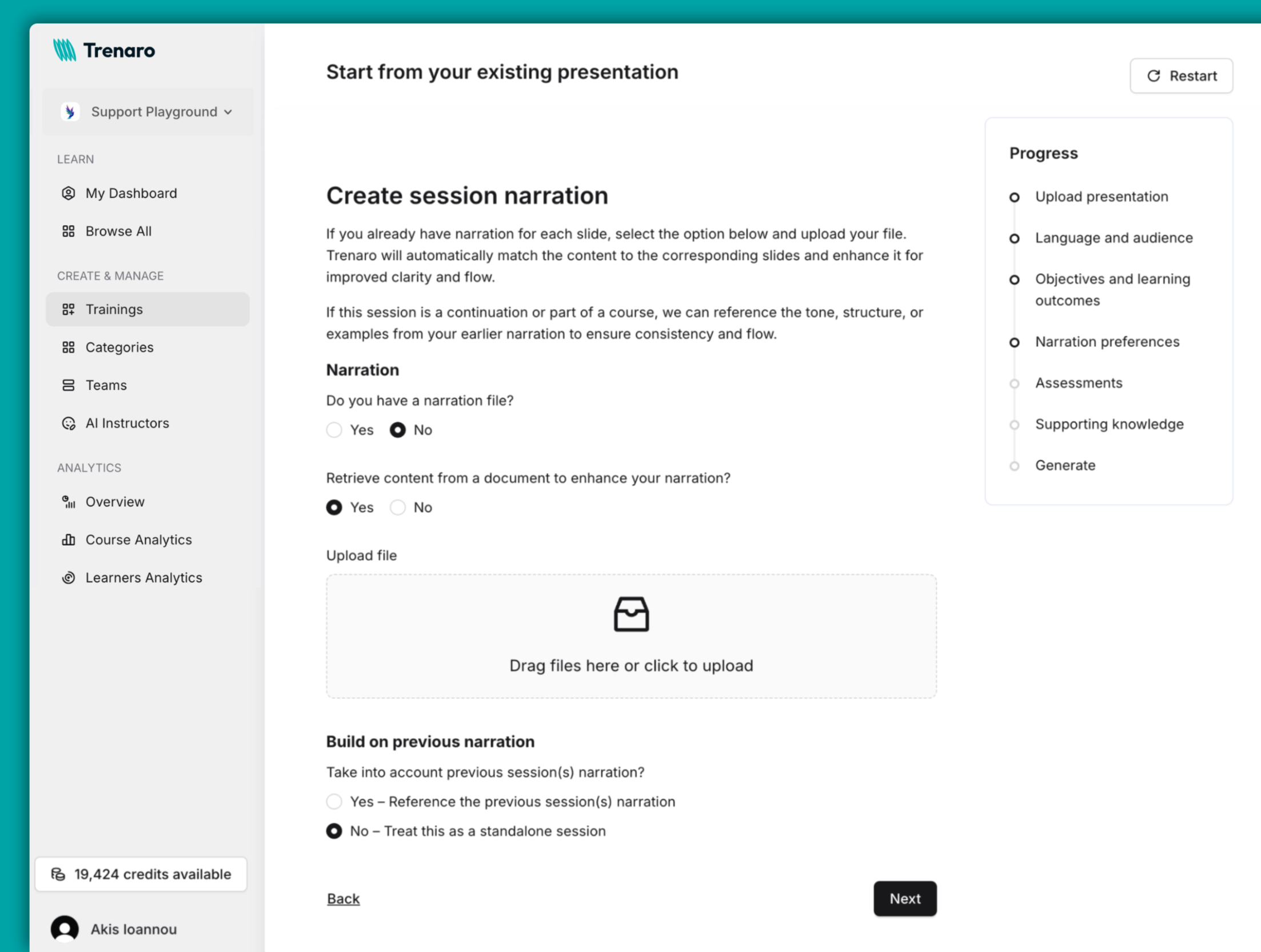 Documentation screenshot