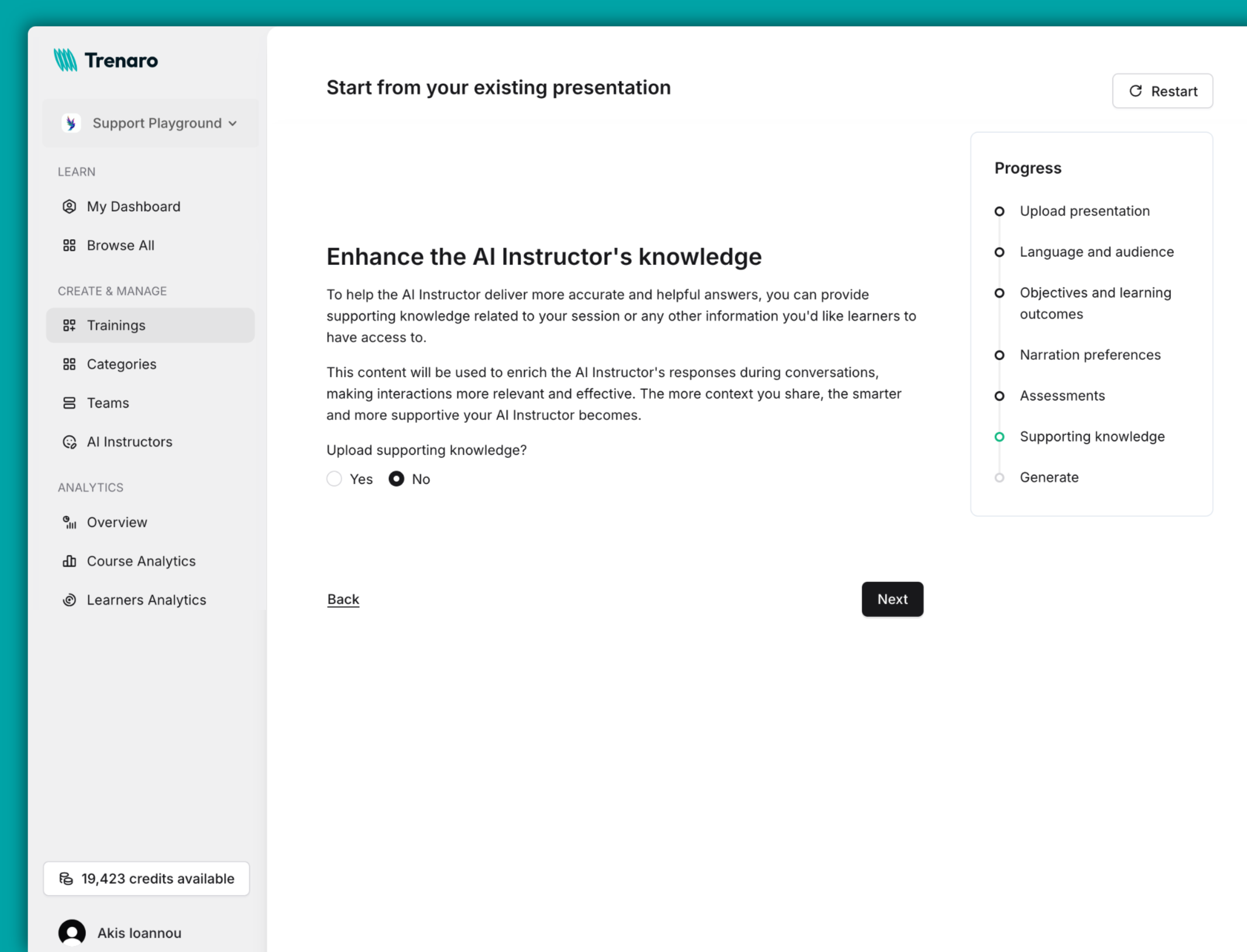 Documentation screenshot