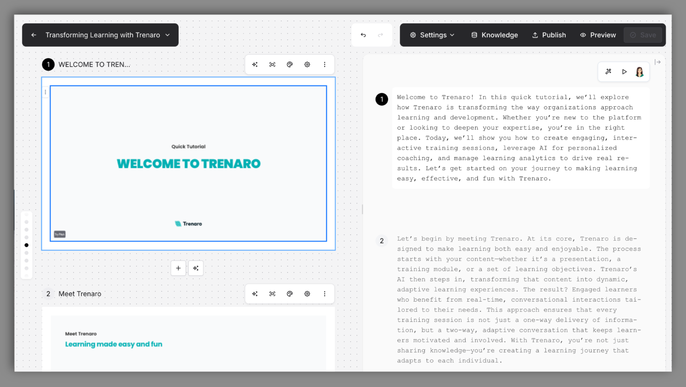 Documentation screenshot