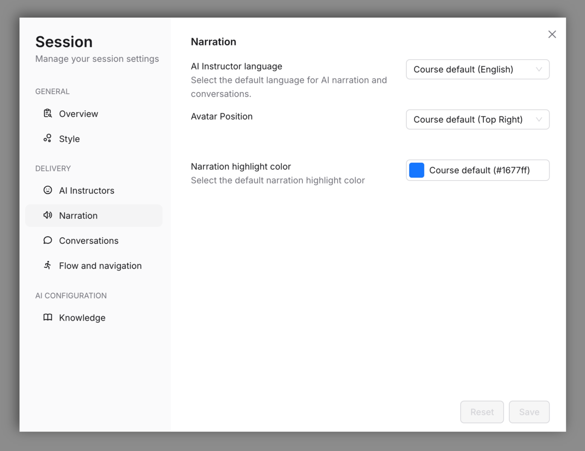 Documentation screenshot