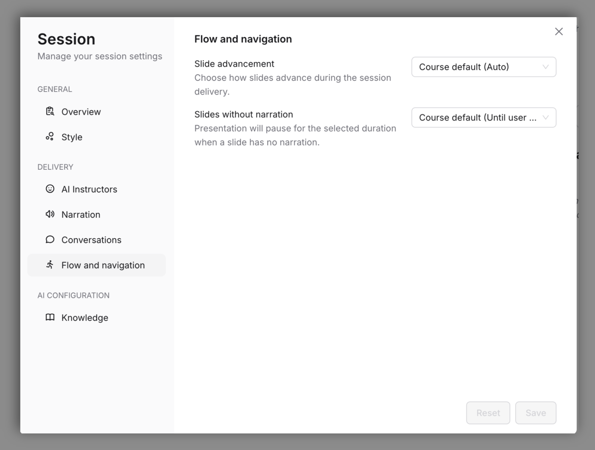 Documentation screenshot