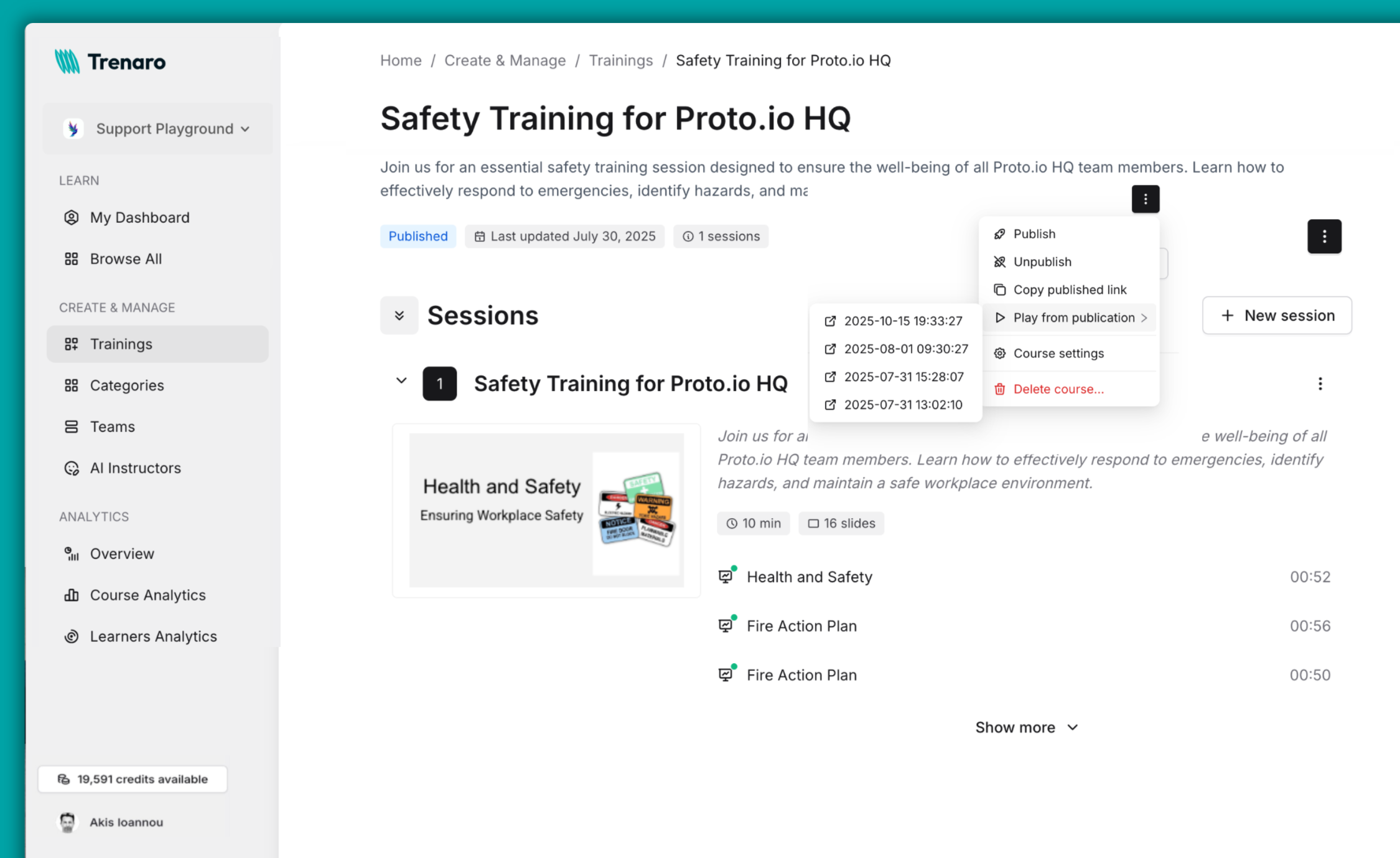 Documentation screenshot