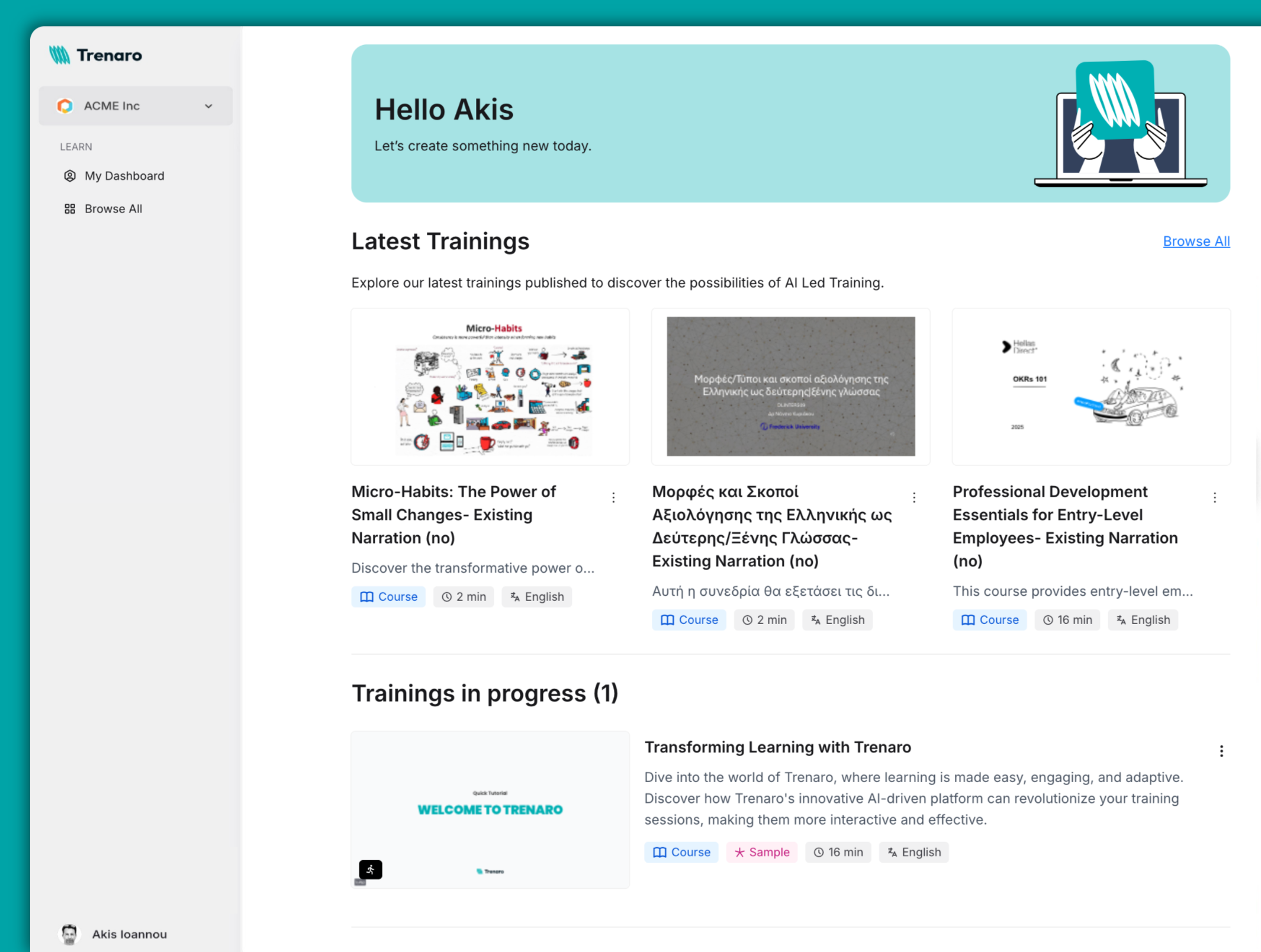 Documentation screenshot