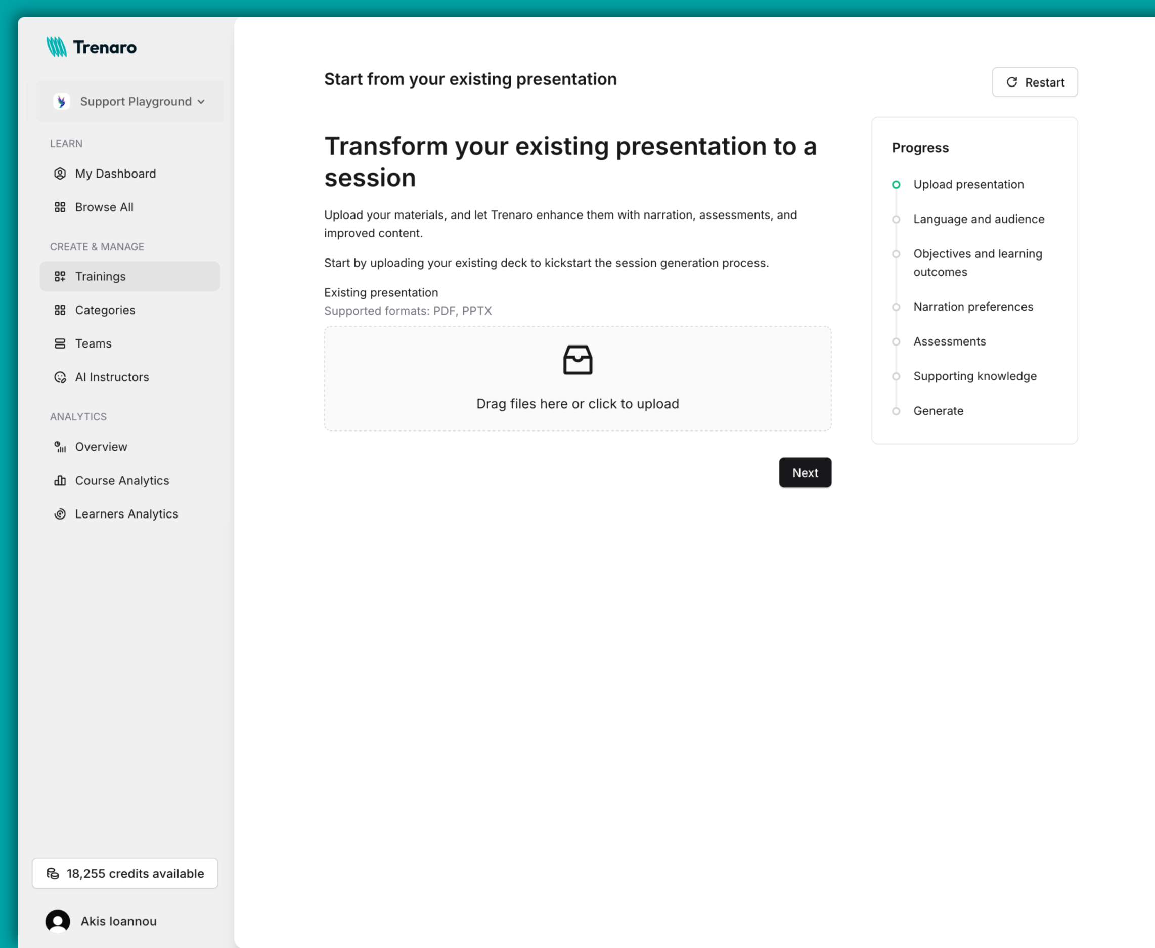 Documentation screenshot
