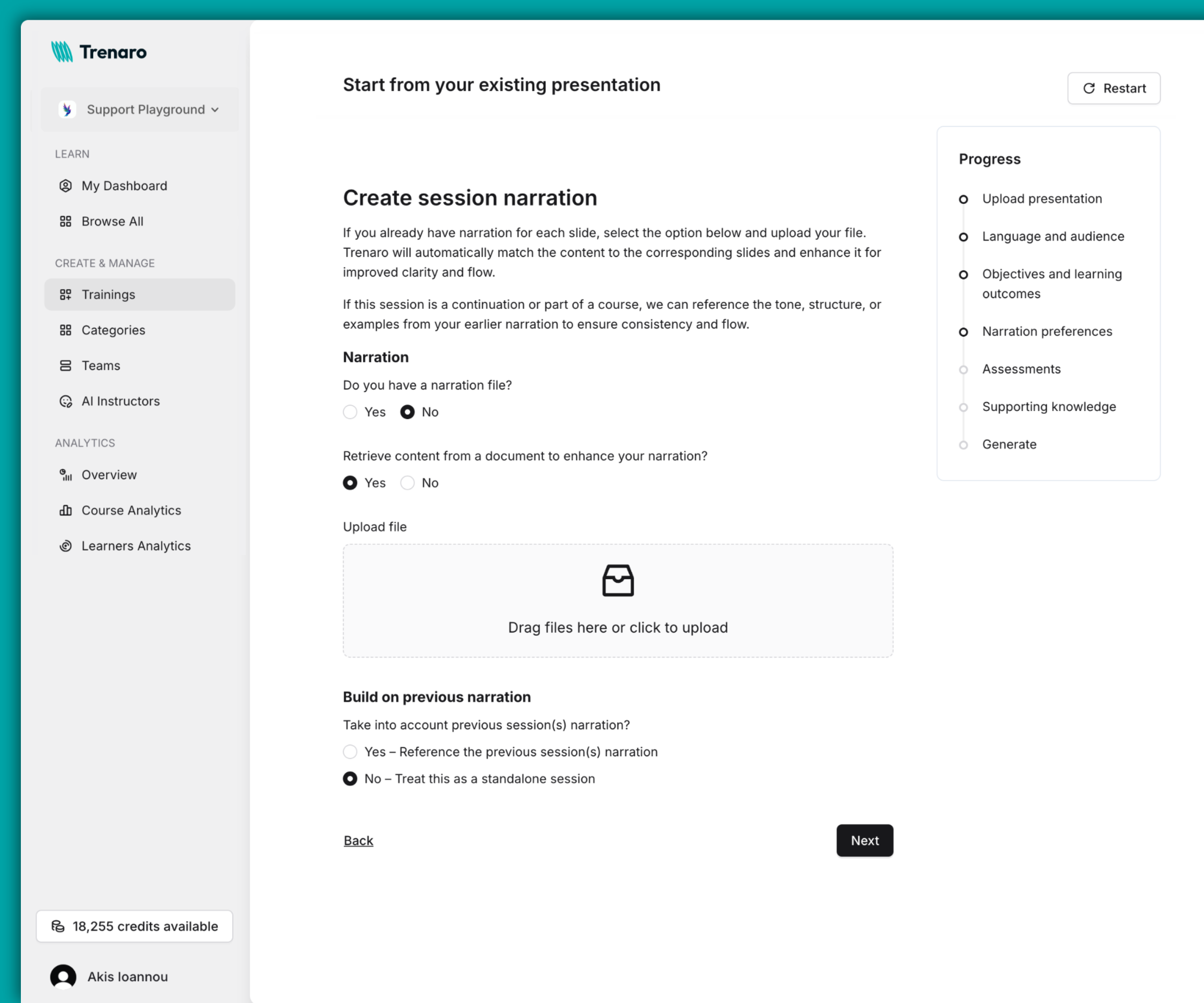 Documentation screenshot