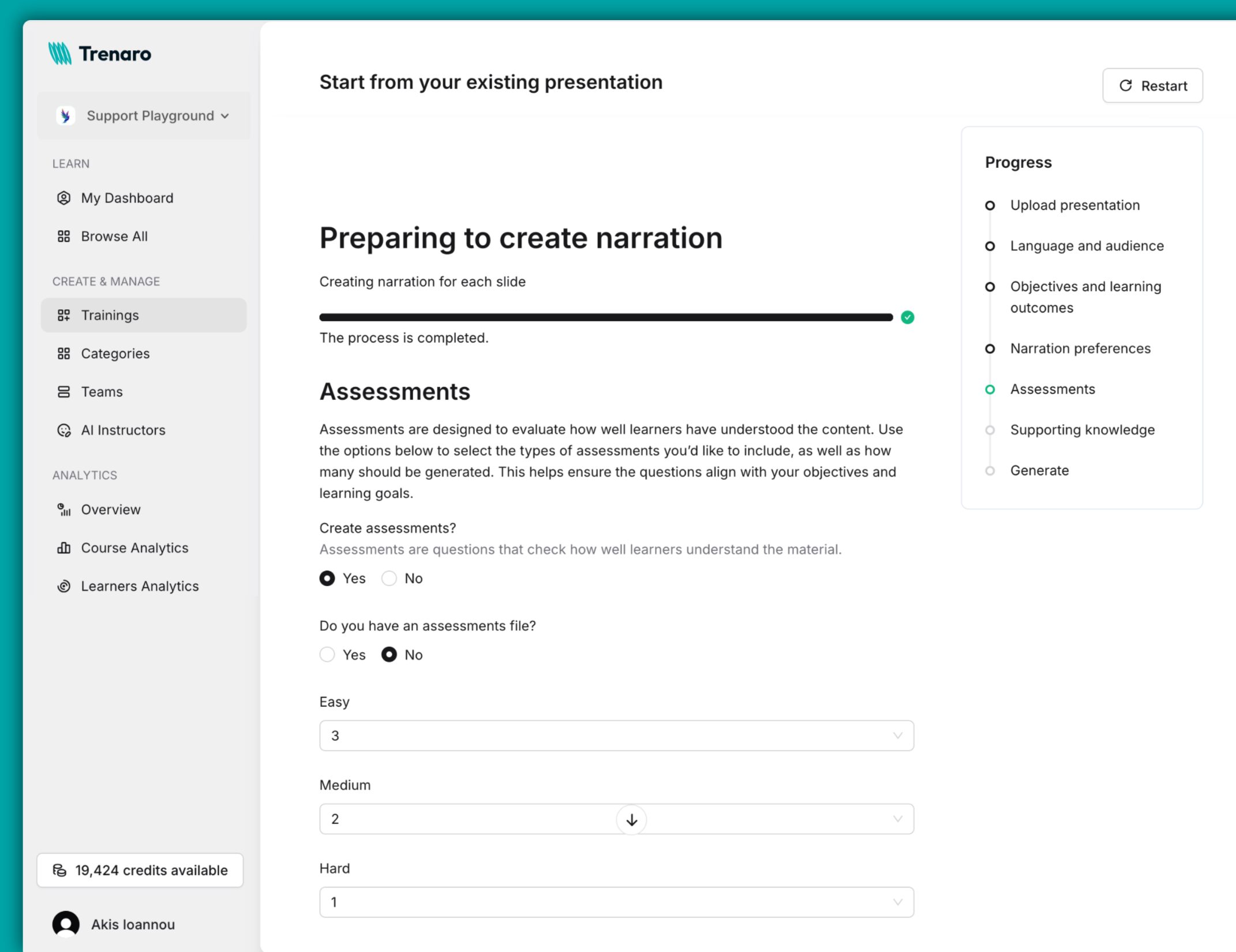 Documentation screenshot