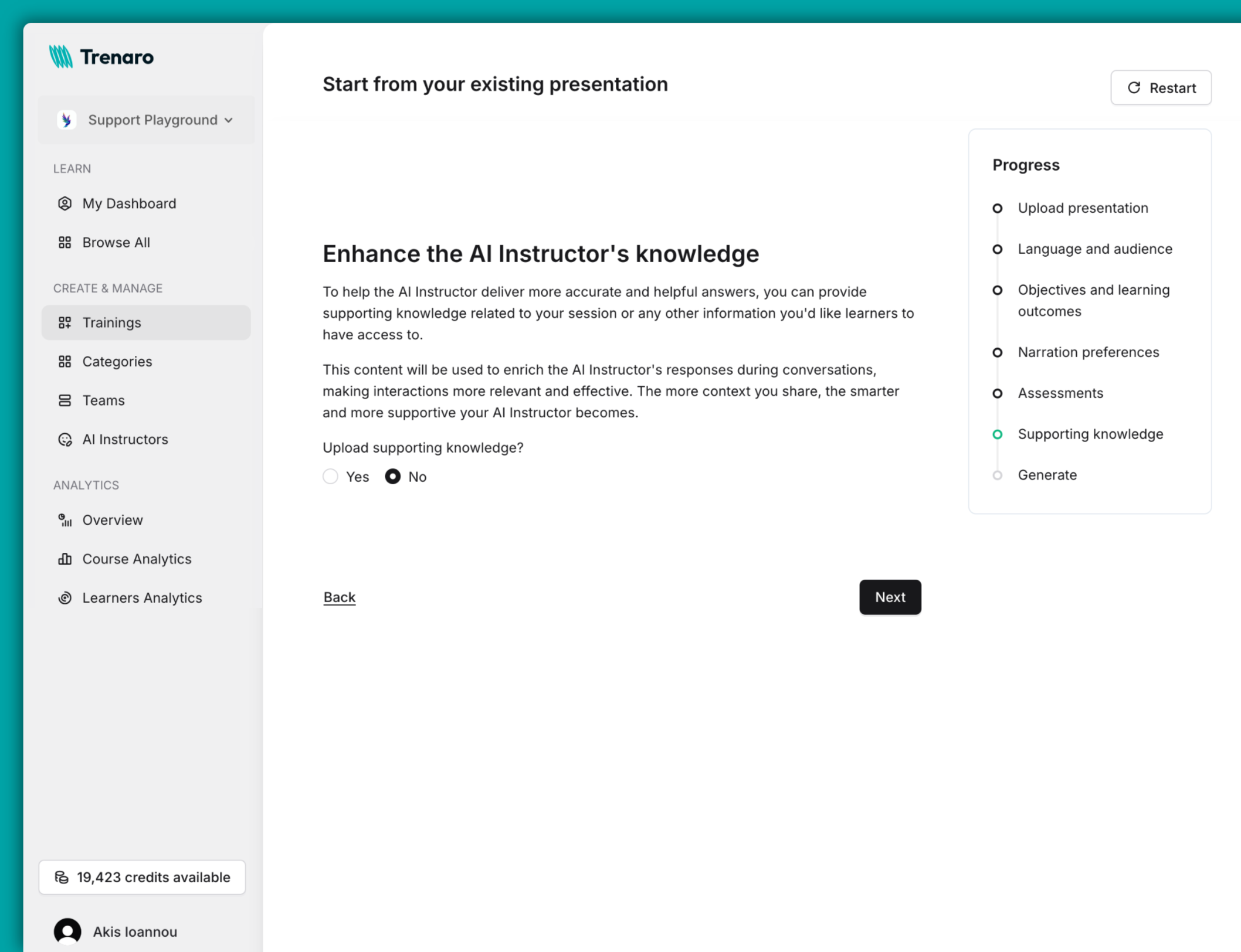 Documentation screenshot