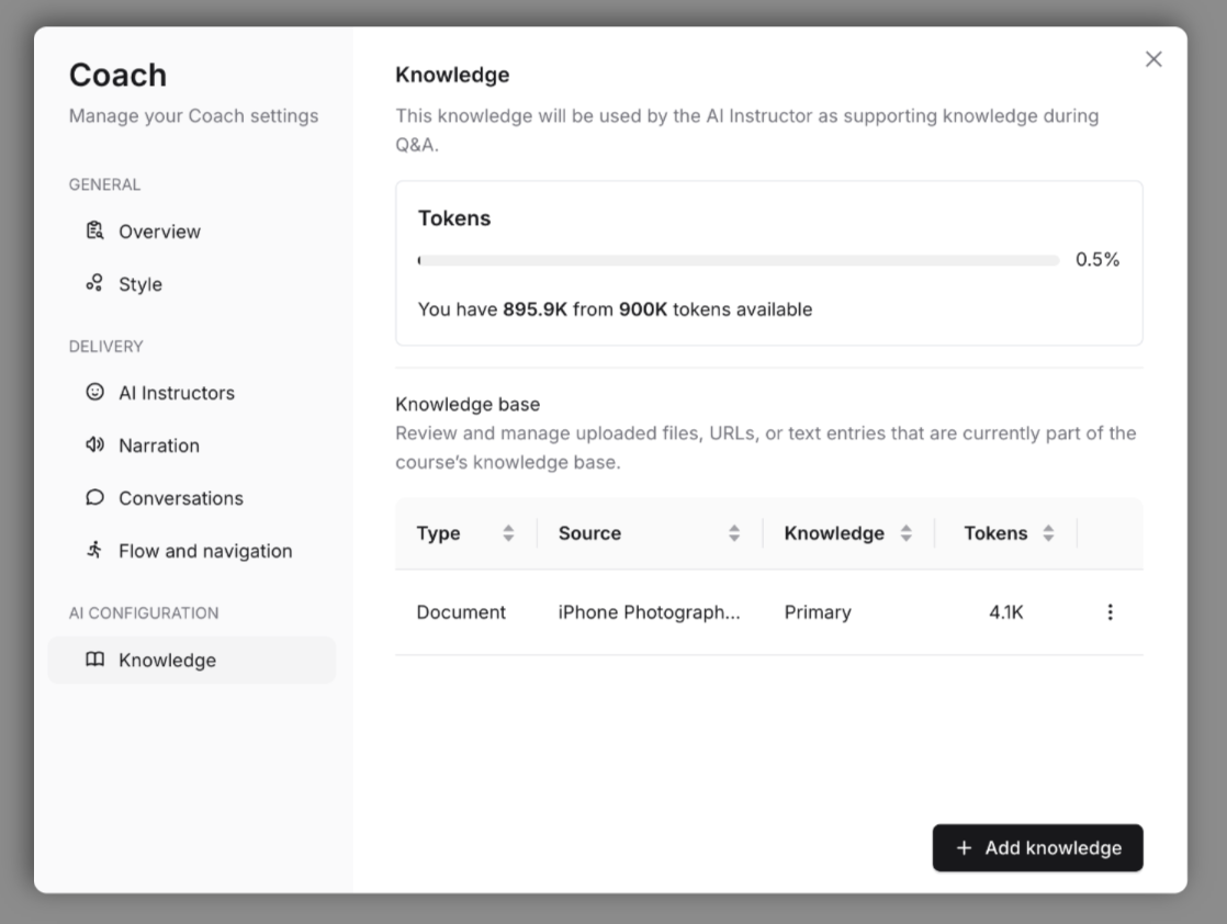 Documentation screenshot