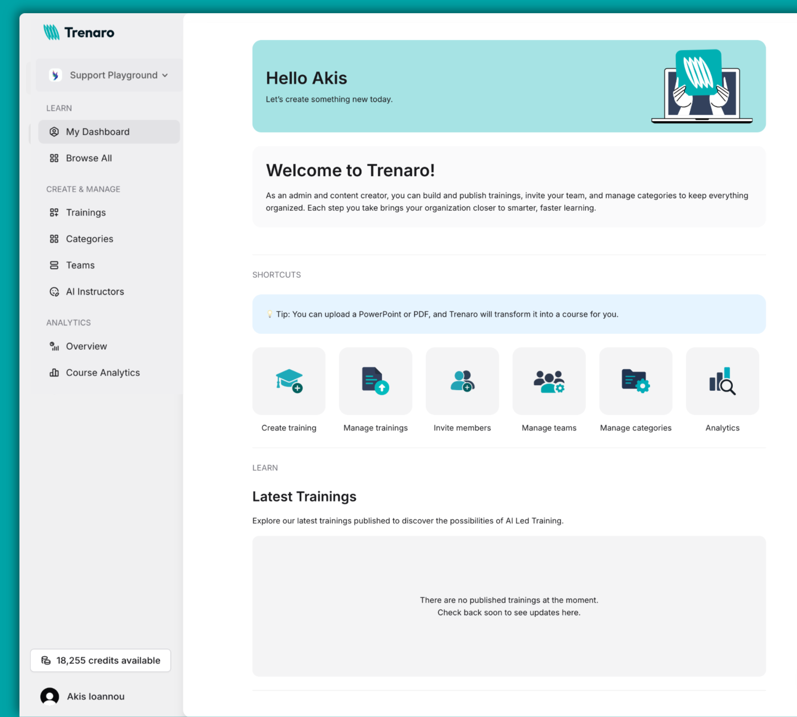 Documentation screenshot